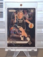 Kate Martin 2024 Panini WNBA Prizm Black Velocity Rookie 17/39