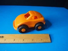 Vintage American Plastic Toys Inc Car #1537 Made in USA Colorful