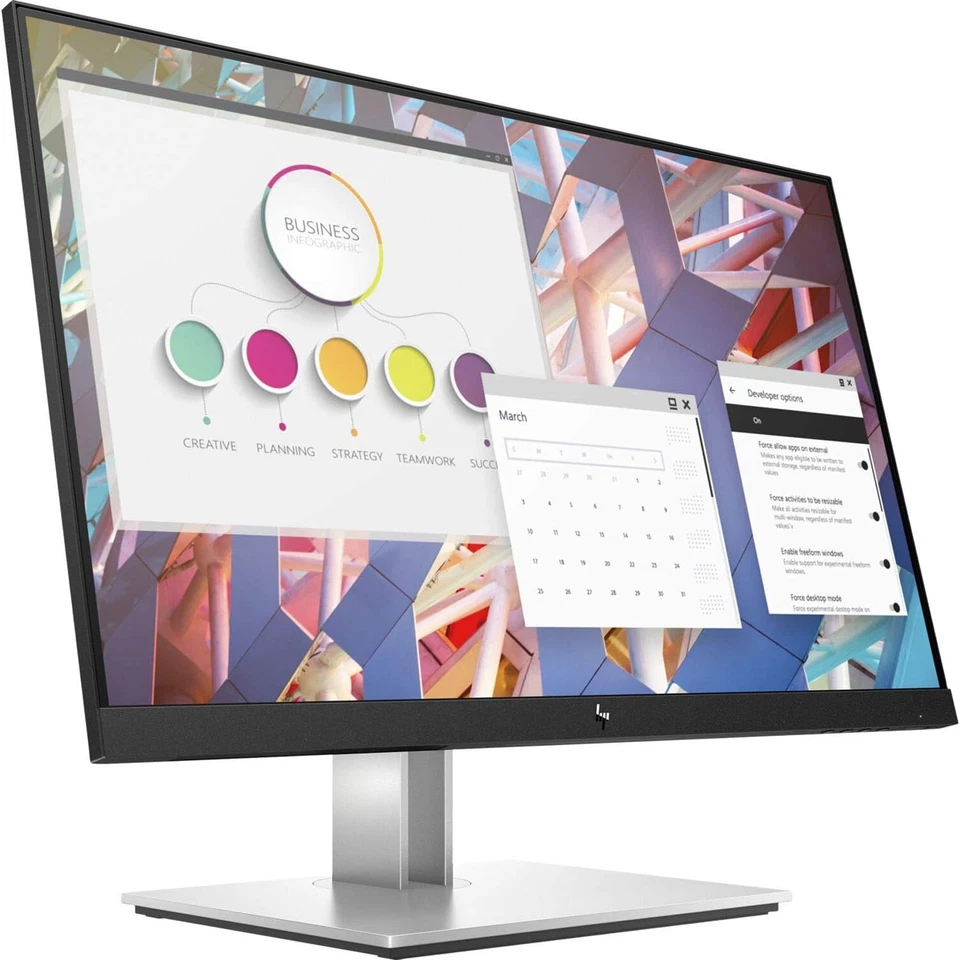 HP E24DG4 23.8" IPS LED Monitor - Image 2 of 4