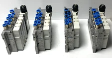 [Lot of 4] Festo Valve Manifold Blocks, VMPA-KMS1-8-5 , 537952 Valves - Nice!