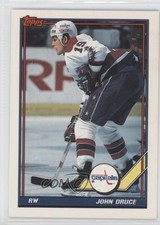 1991-92 Topps John Druce #206 0c4
