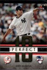 Mike Mussina 2007 Fleer Perfect 10 New York Yankees #PA-MM