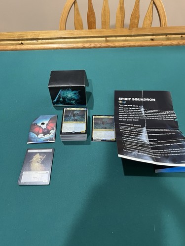 Crimson Vow Magic MTG Spirit Squadron Prebuilt Commander Deck Complete