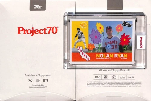 2021 TOPPS PROJECT 70 #213 1960 NOLAN RYAN -CALIFORNIA ANGELS- SEAN WOTHERSPOON
