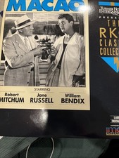 "Macao" The RKO Classic Collection Laserdisc LD - Robert Mitchum191  LD 7 