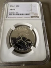 1961 Proof Franklin Silver Half Dollar 50c NGC PF67