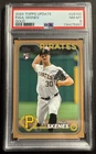 2024 Topps Update #US100 Paul Skenes Gold Rookie /2024 PSA 8