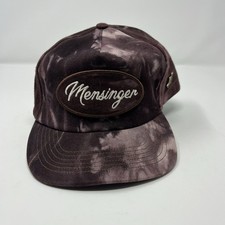 Justin J Mensinger SnapBack Hat Made In USA Los Angeles Tie Dye Burgundy