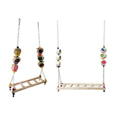 Chicken Ladder Perch Funny Chicken Toy for Hens Large Birds Finches Budgie