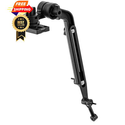 Universal Kayak Transducer Mount Arm Adjustable 9 14 , Tool-Free...