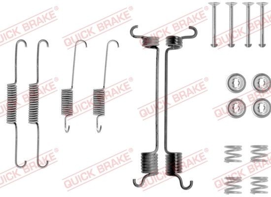 ZubehÖRsatz Bremsbacken Hinten Quick Brake 105 0741 FÜR Nissan ZubehÖR KIT-image