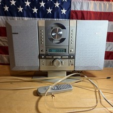 Fisher Portable AM/FM Stereo CD Player Model Slim-1510SL - FOR REPAIR / PARTS