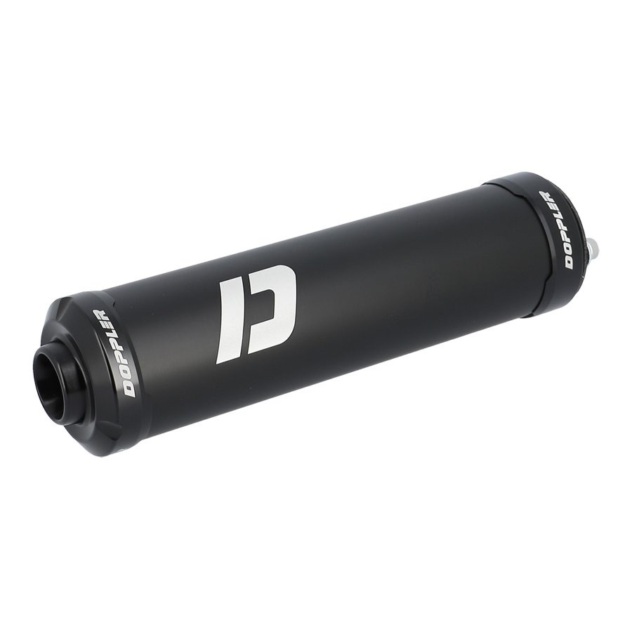 Silencieux Doppler noir mecaboite cartouche échappement 50cc