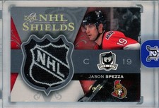 2007-08 Upper Deck The Cup NHL Shields Patch 1/1 Jason Spezza Alfredsson