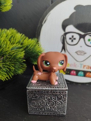 Lps00411 My Littlest Petshop Petit Shop LPS Dog Dachshund Roof 556 Hasbro 