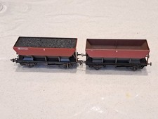 Bachmann HEA Railfreight hopper x 2 Weathered Unboxed please read description