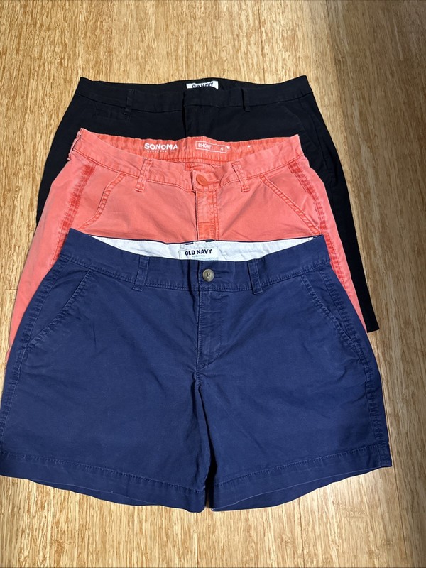 Three Pair Women’s Shorts Size 4
