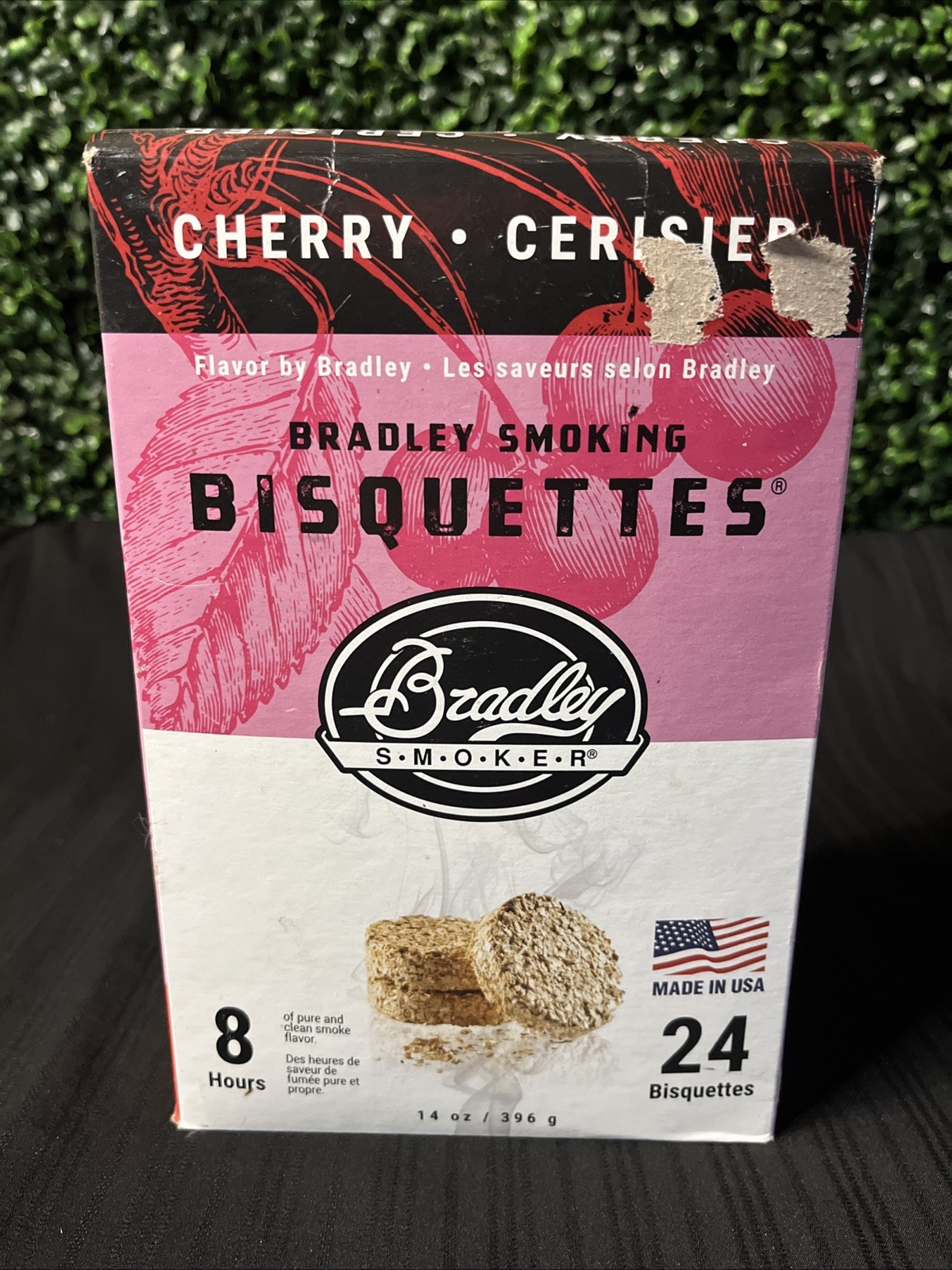 Bradley Smoker 24-Pack Cherry Bisquettes Brand-New!