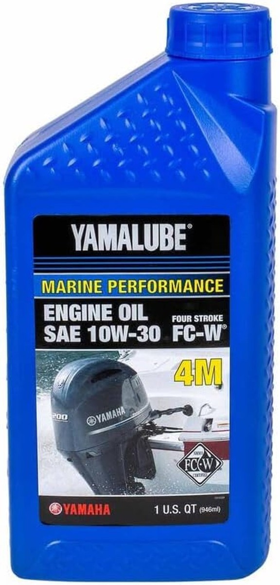 YAMAHA 2013+ F200 F200XB F200XCA 4-cylinder I-4 Outboard Oil