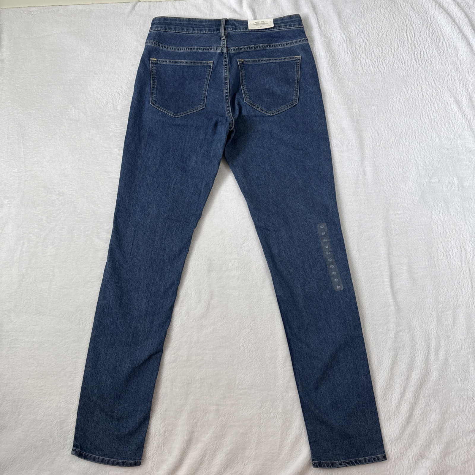 H&M Womens Jean Skinny Ankle Regular Waist Denim Medium Wash Stretch Size 28 NEW thumbnail 11