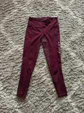 Ariat Full Seat Riding Tight - Size Medium - Burgundy Equestrian Breeches