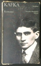 ROMANZI KAFKA FRANZ MONDADORI 1969 MERIDIANI BROSSURA