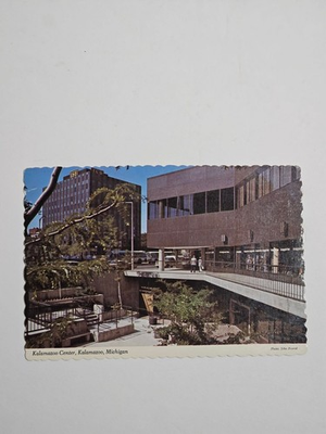#ad Kalamazoo Center Michigan Civic Center Postcard $3.20