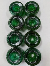 NOS Rare Sure Grip roller skate wheels Jazz 62mm 101a Green 