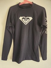 Roxy Whole Hearted Long-Sleeve Rashguard, Size XS designed for sun...