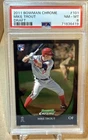 2011 Bowman Chrome Mike Trout Rookie Card #101 PSA 8 NM-MT