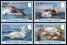 BRITISH ANTARCTIC TERRITORY BAT 2025 BIRDS GIANT PETREL