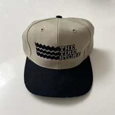 The Tire Store Snapback Hat Tan Black Flaw Otto Hat