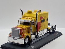 Peterbilt 379 2002 gelb Flammen LKW Truck Modellauto IXOTR193 IXO 1:43