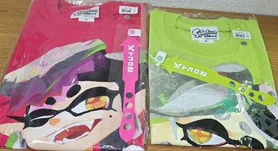 Splatoon Shiocolors Aori Firefly T-Shirt Festival T Größe M Aori Callie Hotaru