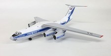 SQ Wings 1:200 IL-76 Volga-Depr Airlines RA-76503  (with stand) L2097
