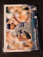 2015 Topps Baseball - #545 Clayton Kershaw - Los Angeles Dodgers 