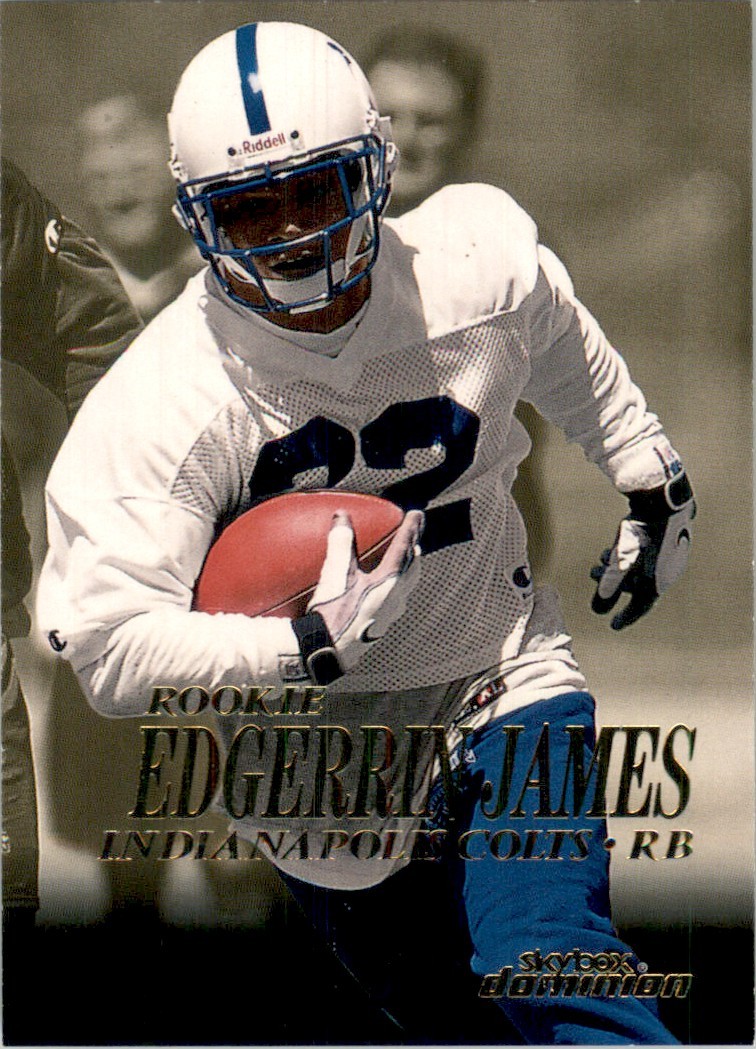 Edgerrin James Pacific Crown Royale Rookie Gold #8 Base