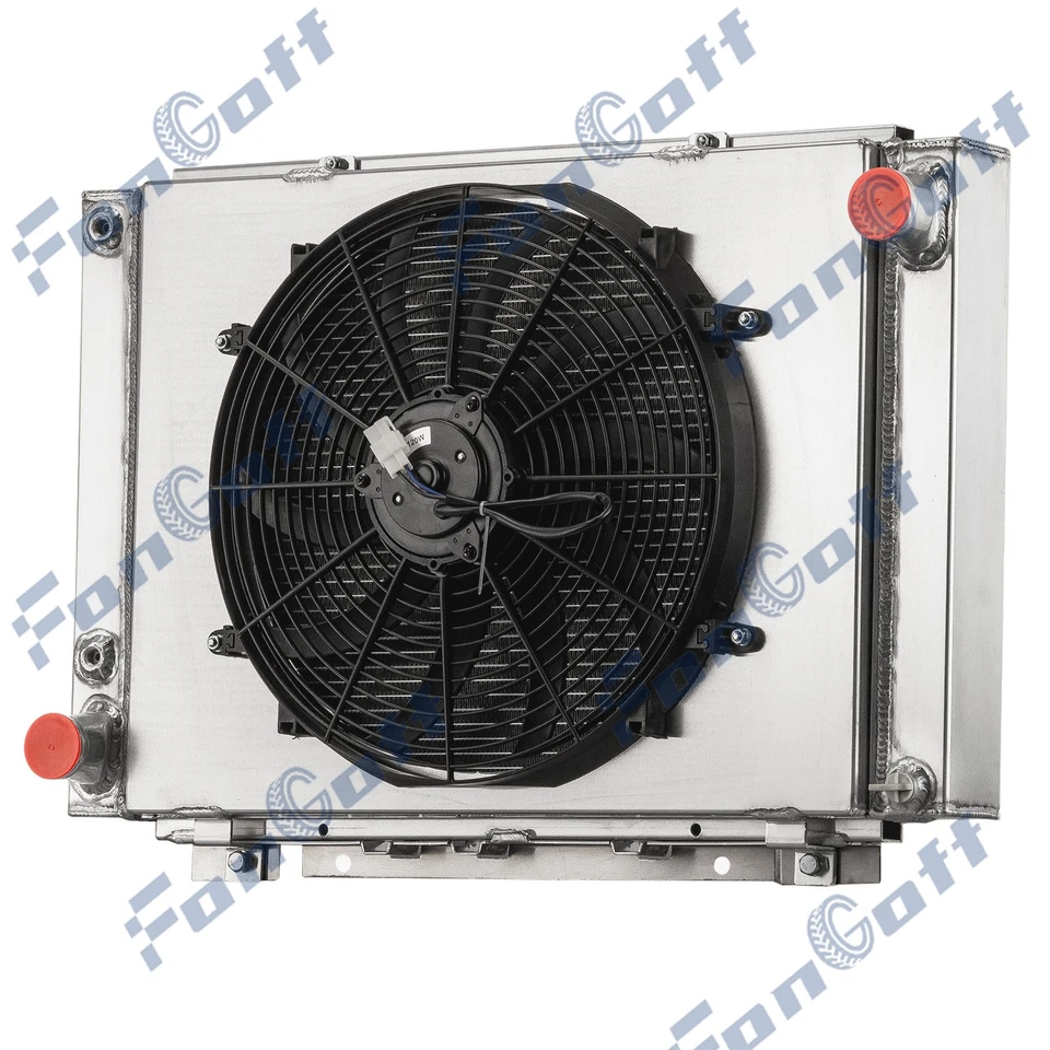 3 Row Radiator Shroud Fan Fits 1961-1966 Ford Thunderbird T-Bird 6.4L 7.0L V8 - Image 4 of 4