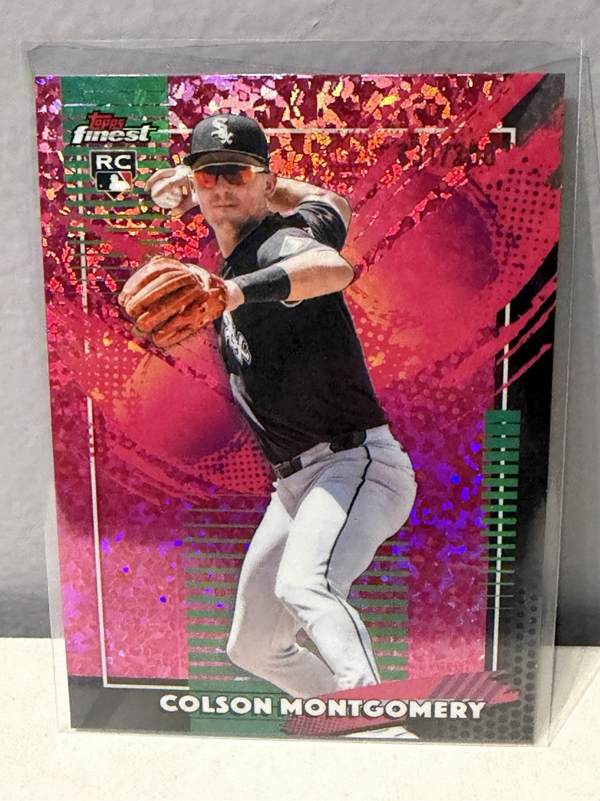 COLSON MONTGOMERY 2026 TOPPS FINEST RARE ROOKIE PINK REFRACTOR /250 #291