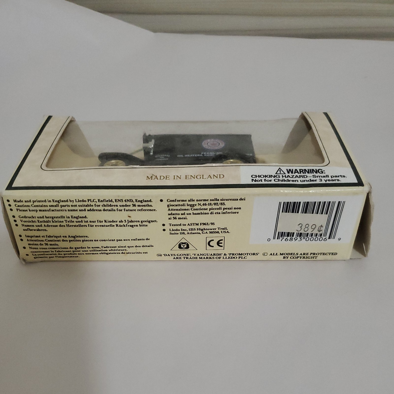 Lledo Days Gone Chevron 1927 PEARL OIL VAN Diecast New Old Stock MIB thumbnail 2