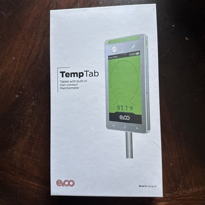 Evoo Temp Tab - Tablet With Built In Non Contact Thermometer - Body Thermometer