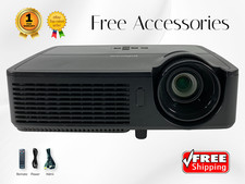 REFURBISHED InFocus IN2126 DLP Projector Portable 3200 ANSI 2160p w/Accessories