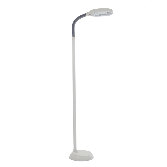 27w White Sunlight 6 Foot Floor Lamp With Natural Light Adjustable Neck