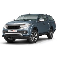FrontbüGel FrontschutzbüGel FüR Fiat Fullback 2016-2021 Mit ABE Stahl Schwarz