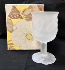 Vintage Avon Flowerfrost Water Goblet