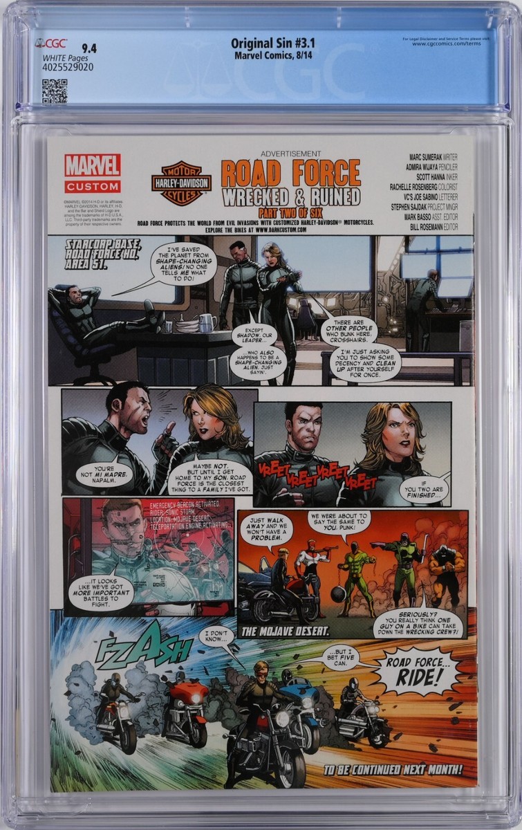 MARVEL オリジナル・シン オリジナル・シン (MARVEL) | ジェイソン・アーロン, マーク