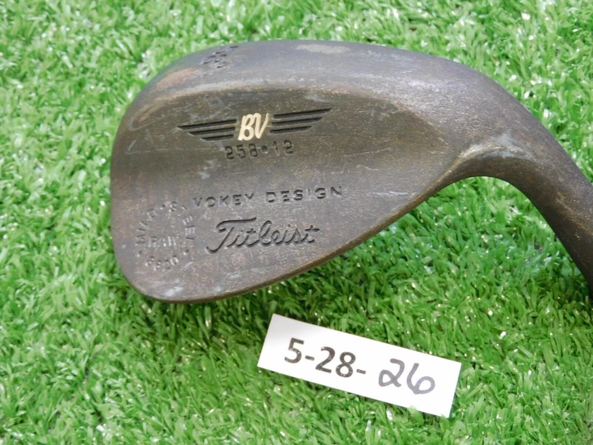 Titleist Vokey 258.12 Mild Raw 58 12 Lob Wedge Dynamic Gold Steel