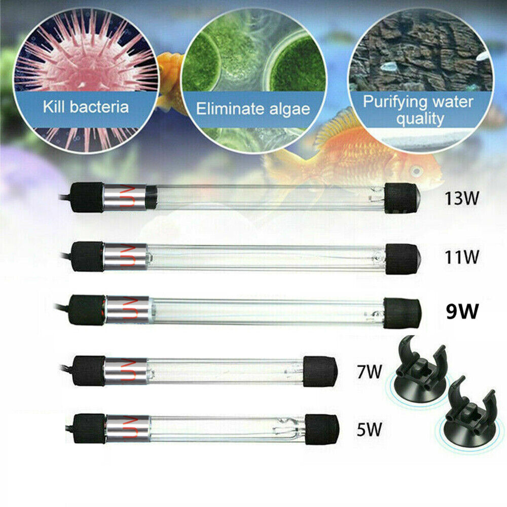 Lampada UV Per Acquario 22W - Sterilizzatore Impermeabile IPX68 Con Timer, Per Filtri Stagno E Piscina - Foto 8
