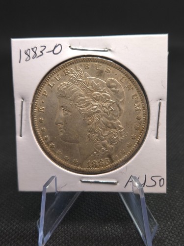 RARE 1883-O Morgan Silver Dollar – AU– New Orleans Mint – Brilliant Luster & Sh