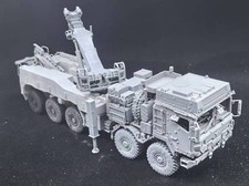 Kit modellino non verniciato veicolo soccorso militare Rheinmetall hx-45m stampato in 3D 1/35 Rheinmetall hx-45m
